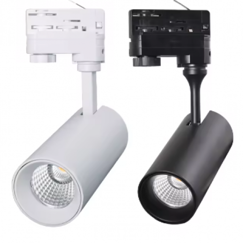 Indoor Ceiling Dimmable Track Rail Lighting 12W 20W 36W Adjustable Track Spotlight